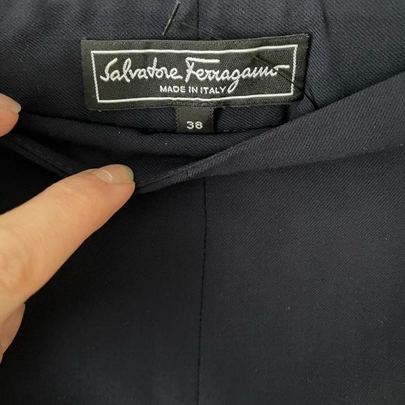 Salvatore Ferragamo Wool Skinny Leg Pants - Picture 7 of 10